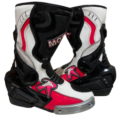 Botas Deportivas Moto R BLANCO ROSA