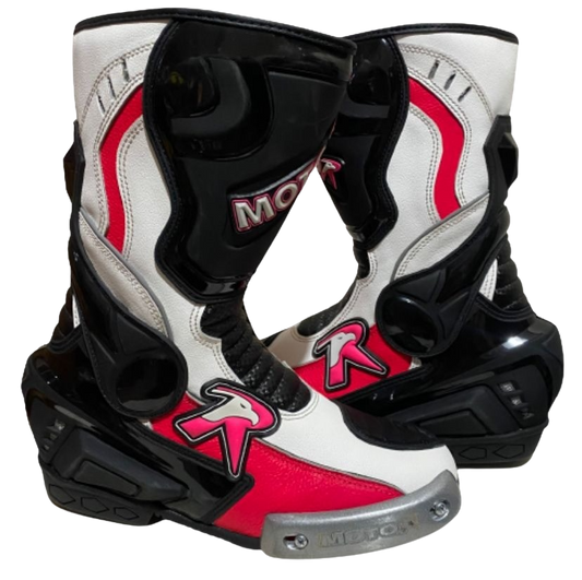 Botas Deportivas Moto R BLANCO ROSA