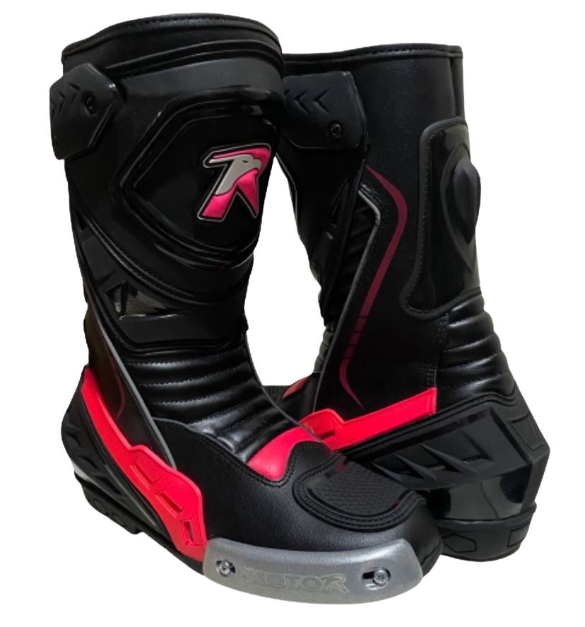 Botas Deportivas Moto R NEGRO ROSA