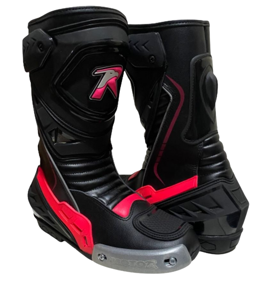 Botas Deportivas Moto R NEGRO ROSA