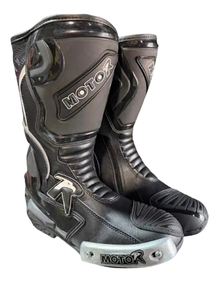 Botas Deportivas Moto R NEGRO BLANCO